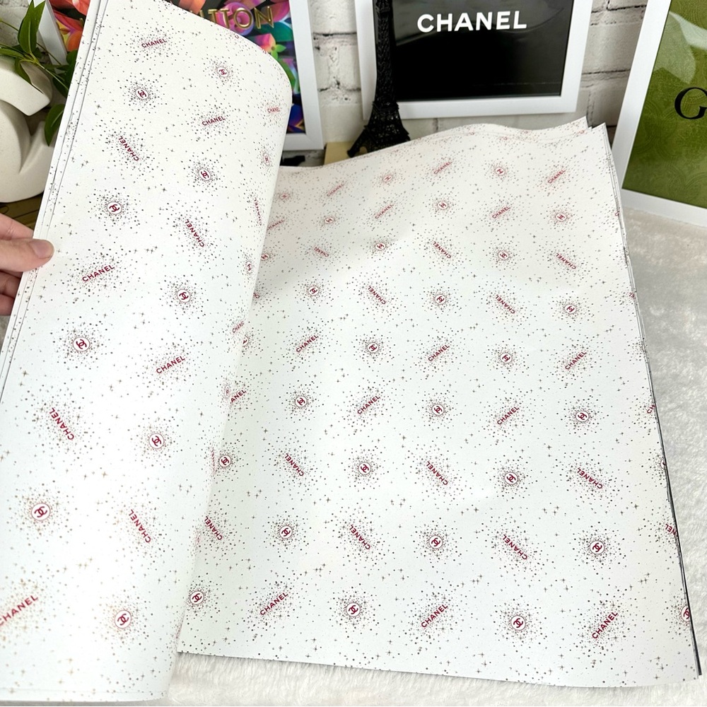 Chanel wrapping paper for gifts